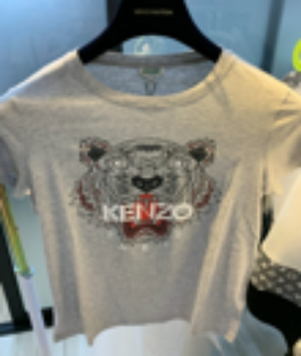 Picture of LADIES KENZO GREY TSHIRT WITH TIGER