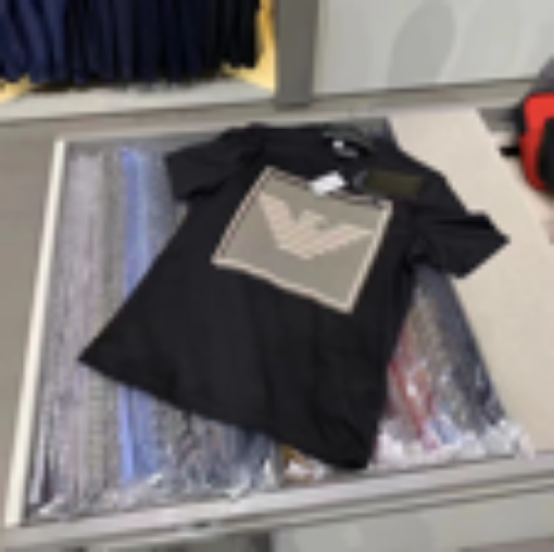 Picture of EA GREY LOGO TEE