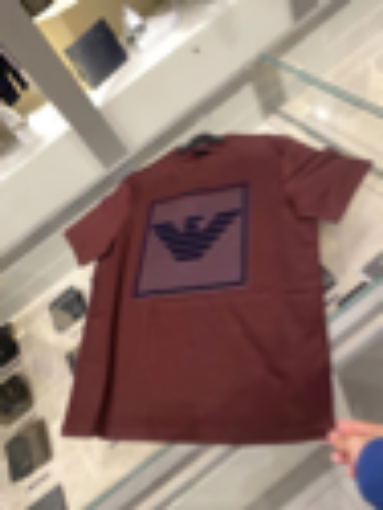 Picture of EA LOGO MAROON TEE