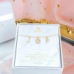 Picture of 5unit x SHMILY JEWELLERY 18K Gold-covered Letter Necklace / Bracelet