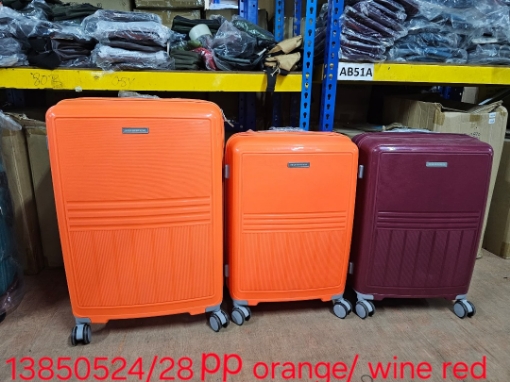 Picture of 1 x Hummer (PP Material) 24'' Orange Luggage 13850524