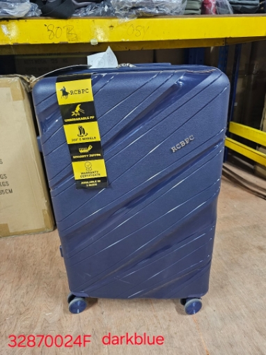 Picture of 1 x RCOBPC (PP Material) 24'' Dark Blue Luggage 32870124F